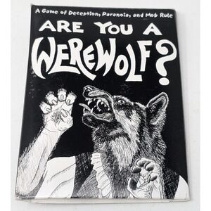 2012 Looney Labs Are you a Werewolf Card Game English Complete